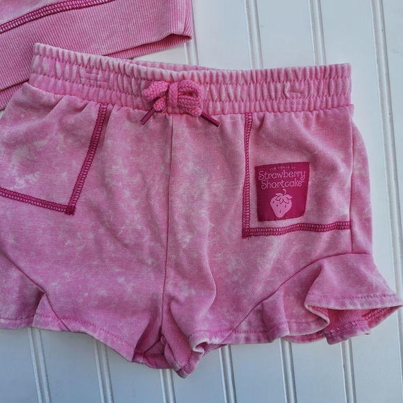 NEW Strawberry Shortcake PINK Kids Set 3T - Picture 3 of 4